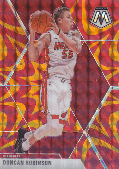 NBA Star Card 1920 Pacpamick Orange Explosion Refractive Caps#170 Duncan Robinson
