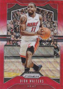 NBA star Cappanini 1920 Prizm Puca Red Ripple Refractive Set # 148 Dion Vites