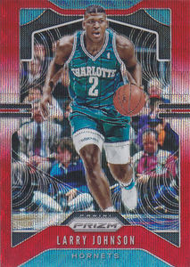 
NBA star card panini1920Prizm red ripple refraction set #15 Larry Johnson