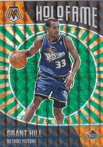 
NBA Star Card 2021 Mosaic Card Hall of Fame Green Folding Set #16 Grant Hill