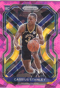 
NBA star Cappanini 2021 Prizm crushing ice-breaking rookie set #285 Stanley