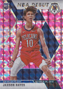
NBA Star Card 1920 Puka Mosaic Rookie Debut Pink Reflection Set #267 Hayes
