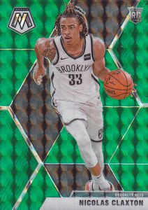 
NBA Star Card 1920 Puka Mosaic Rookie Green Refraction Set #236 Clarkston