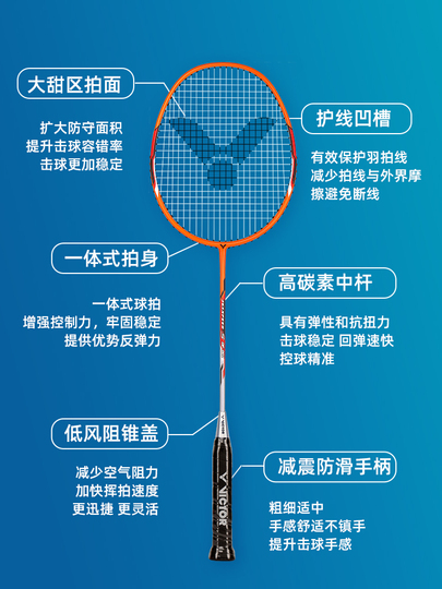 Victor Superspeed ARS-1120AL バドミントンラケット - スピードタイプ