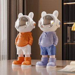 Astronaut Desktop Ornaments Astronaut Living Room Tv Cabinet Wine Cabinet Entrance High-End Light Luxury Home Set Decorations