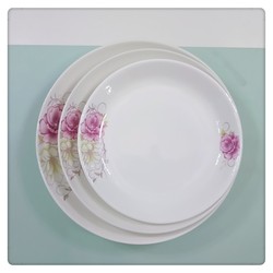 Household Dish Set, Deep Dish, Square Dish Combination, Creative Tableware, Steamed Fish Plate, Ceramic Rice Plate, Soup Plate