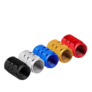 Aluminum alloy car tire valve mouth hat Personal universal valve core real vacuum tire pressure monitoring gas mouth cover