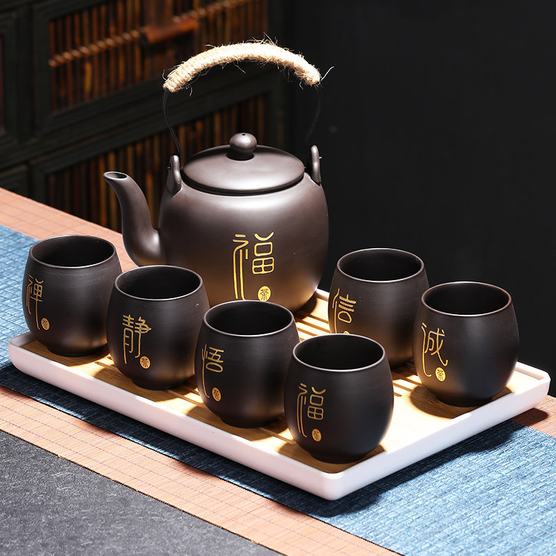鈞窯杯　金〜元時代　中国陶磁　骨董　茶杯 金镶玉钧瓷杯-淘宝逛一逛