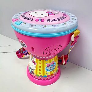 
Children's drum toys percussion instruments hand-pat drum baby hand-pat drum infant waist drum 1-2 years old 6 months 8