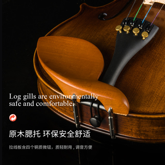 CHRISTINA V04 Violin Instrument Adult Full Size Violin Kit Acoustic Violins For Kids Beginners Student (matte 1/2