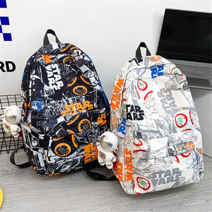 
Schoolbags for boys, grade three to six boys, backpacks for junior high school students, handsome graffiti fashion boys backpacks trendy