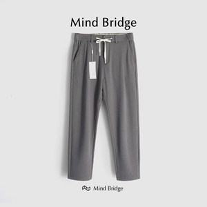 
MindBridge [American Business Ideas] Waffle texture Tencel stretch drape business casual pants M4329