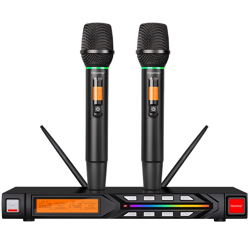 得普声X6电脑麦克风USB无线话筒免驱动K歌会议网络直播上课通话