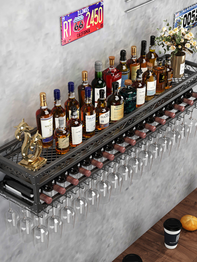 Ahn Sang Lee ワインラック - 壁掛けワイングラスホルダー