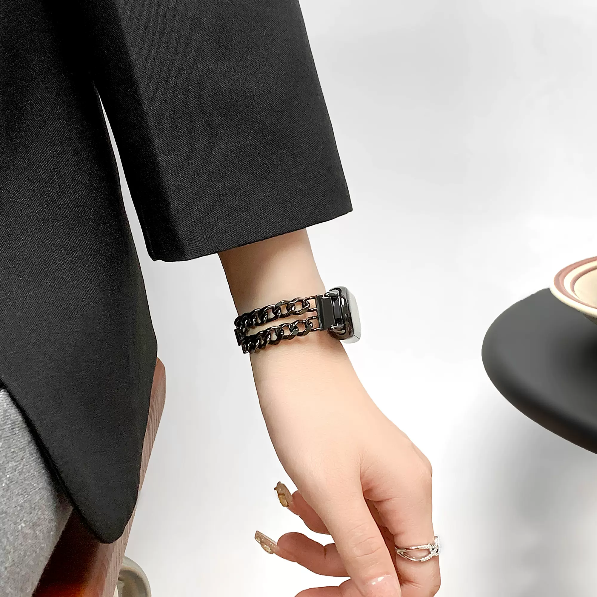 hekk潮创适用华为手环9表带新款金属