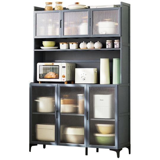 Soluzione Salvaspazio Per Cucina Supporto Per Microonde Da Banco In Acciaio Al Carbonio Con 3 Ganci - Organizer Salvaspazio Per Cucina Soluzione Salvaspazio Per Cucina Supporto Per Microonde Da Banco In Acciaio Al Carbonio Con 3 Ganci - Organizer Salvaspazio Per Cucina