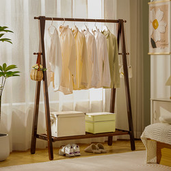 Floor-Standing Clothes Rack for Bedroom, Simple Open Wardrobe for Home Use, Bedside Clothes Storage Solution