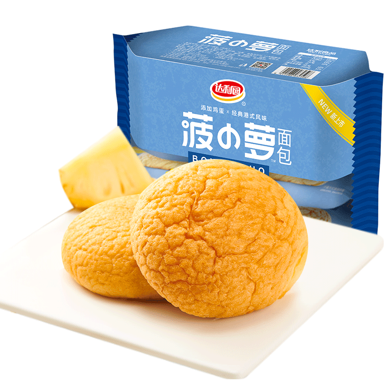 达利园菠小萝面包早餐菠萝包整箱糕点代餐即食
