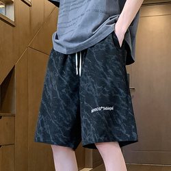 Casual Shorts for Men, Summer 2026 New Style, Oversized Trendy Brand Sports Shorts, Beach Five-Point Pants 5