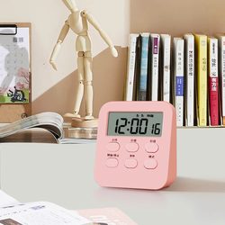 Countdown Timer Time Management Alarm Clock for Students to Use for Studying and Doing Homework, Kitchen Electronic Multi-Function Stopwatch with Timed Reminders