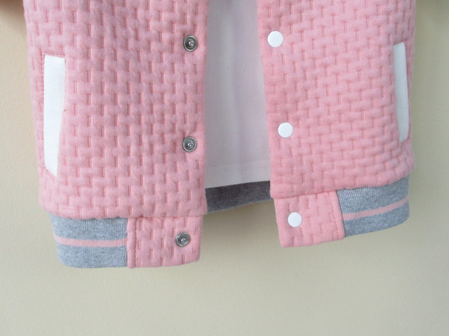 Little girl baby spring sports baseball jacket jacket spring spring 01 ...