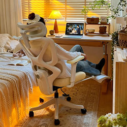 Ergonomic Chair, Computer Chair, Home Comfortable Chair, Long-Term Sitting, Reclining Office Chair, Study Chair, Desk Chair, Gaming Chair