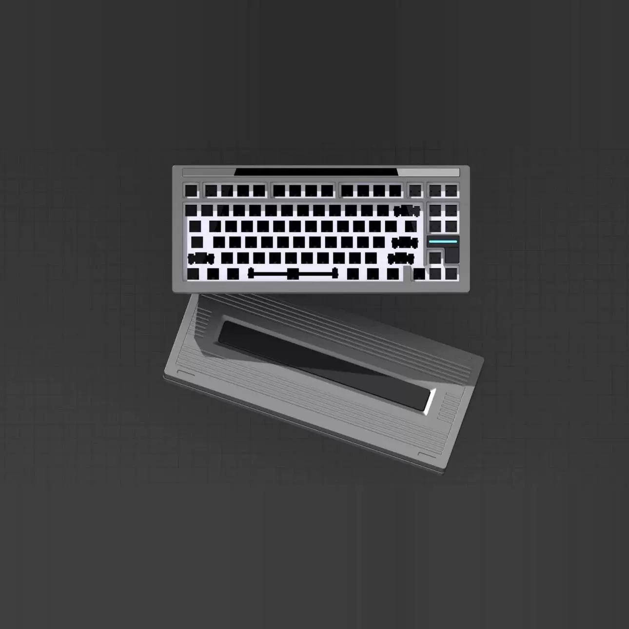 MMstudio M6pro+键盘64佩列客制化磁轴成品方案
