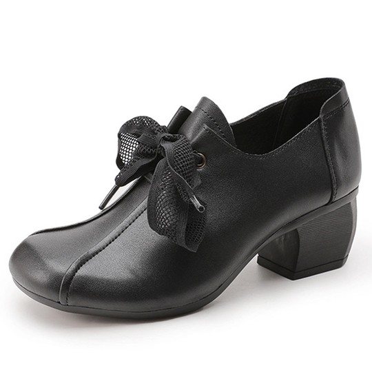 Scarpe Casual Donna Con Fiocco Piatto – Antiscivolo E Comode, In PU, Per Tutti I Giorni