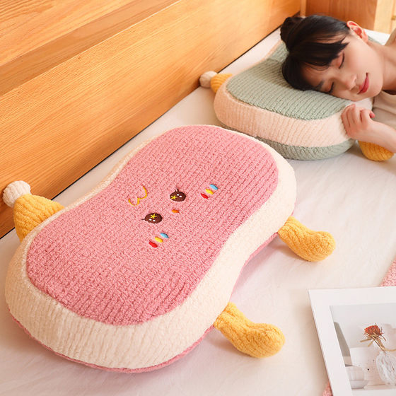 Children's memory foam pillow, pillow case, cervical vertebra protection, sleep aid, student dormitory single pillow, sleeping home pillow, removable and washable