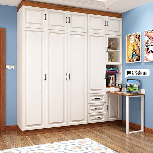 Extend bookcase computer desk children's desk conjoined wardrobe ...