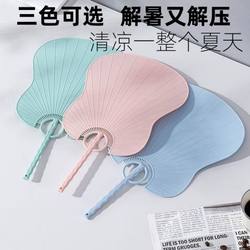 Manual Fan with Strong Wind Power, Thickened for Summer, Plastic, Cool, Durable, Sturdy, Unbreakable and Tear-Resistant
