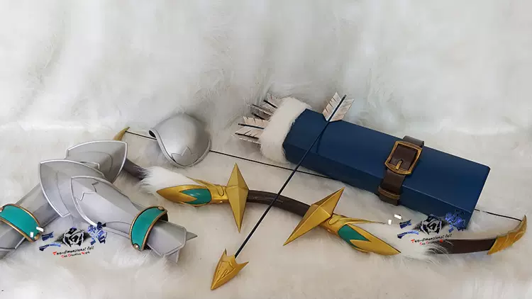 公主连结栞cos 道具配饰手甲弓tp弓武器