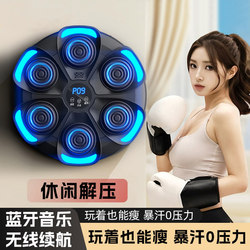 Smart Music Boxing Machine for Home Use, Adult Wall Target, Children's Strike Reaction Indoor Electronic Target, Martial Arts Training Equipment