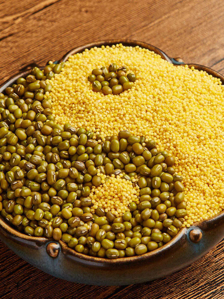 盖亚农场有机小米绿豆东北有机杂粮粗粮