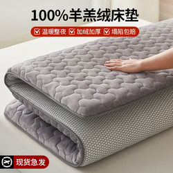 Lamb's Wool Mattress Home Soft Cushion Bedroom Mattress Pad Winter Thickened Pad Student Dormitory Single Fleece Mattress