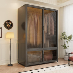 Sanmeng Steel Wardrobe for Home Bedroom, Metal Wardrobe 2026 New Popular Model, Easy to Assemble, Sturdy and Durable