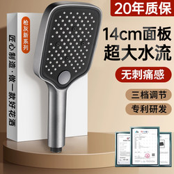 Pressurized Shower Head for Home Bathroom Showering, Pressurized Rain Shower Head, Water Heater and Bath Heater Set