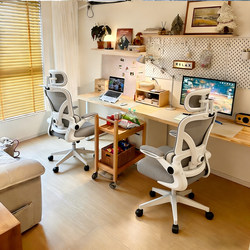 Ergonomic Chair, Gaming Chair, Home Comfort Chair for Long Sitting, Bedroom Desk Chair, Backrest Leisure Chair, Computer Chair