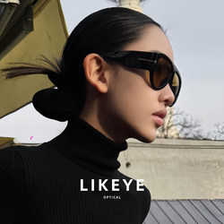 ins Super Popular Retro Aviator Style Sunglasses for Women, High-End Large Frame, Face-Slimming Acetate Sunglasses, Uv400