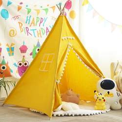 ins Children's Tent Indian Indoor Playhouse Princess Toy House Small House Baby Gift Photo Props