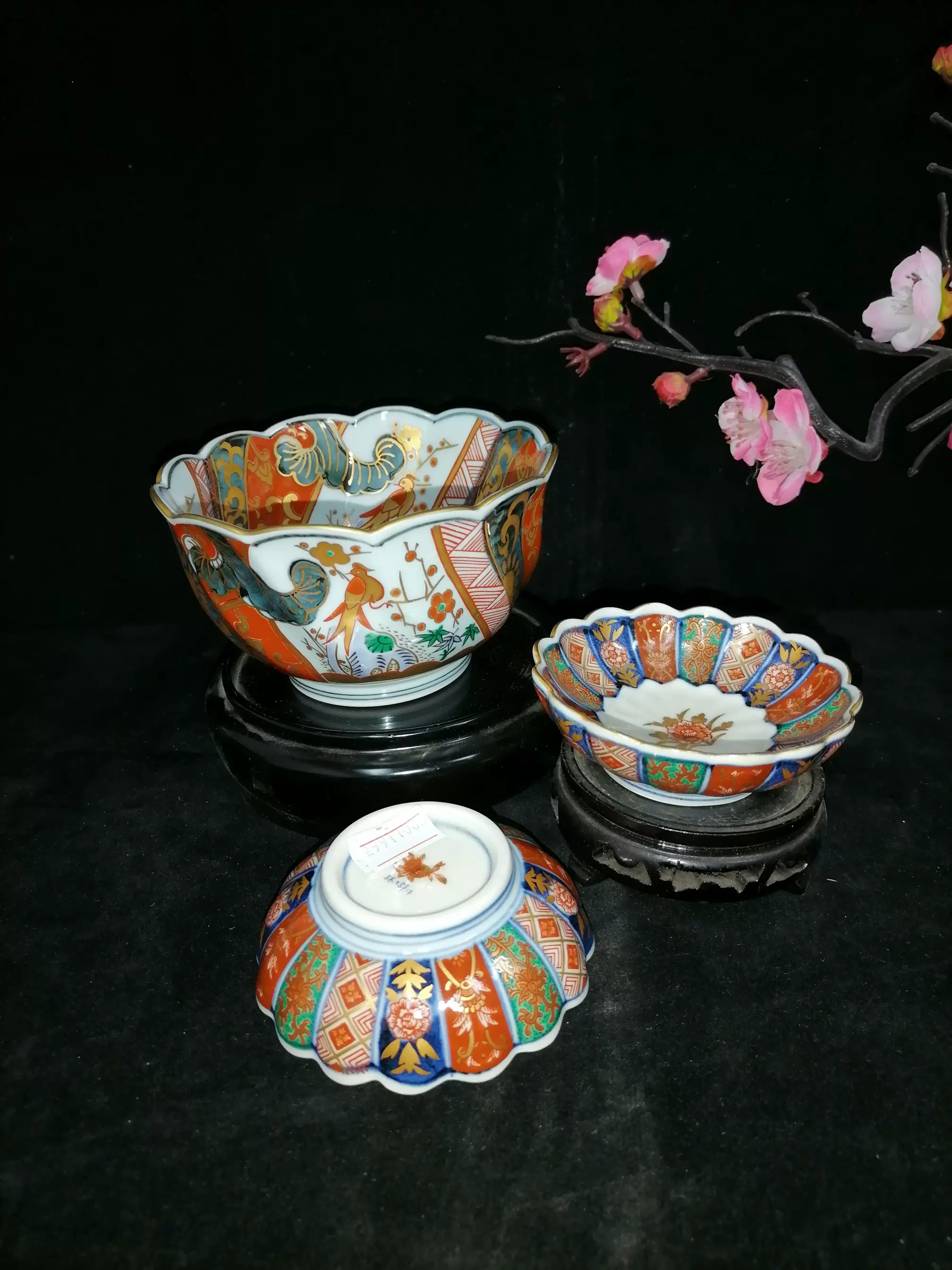 伊万里　人形　林九郎　置物　アンティーク 伊万里人形林九郎置物和物