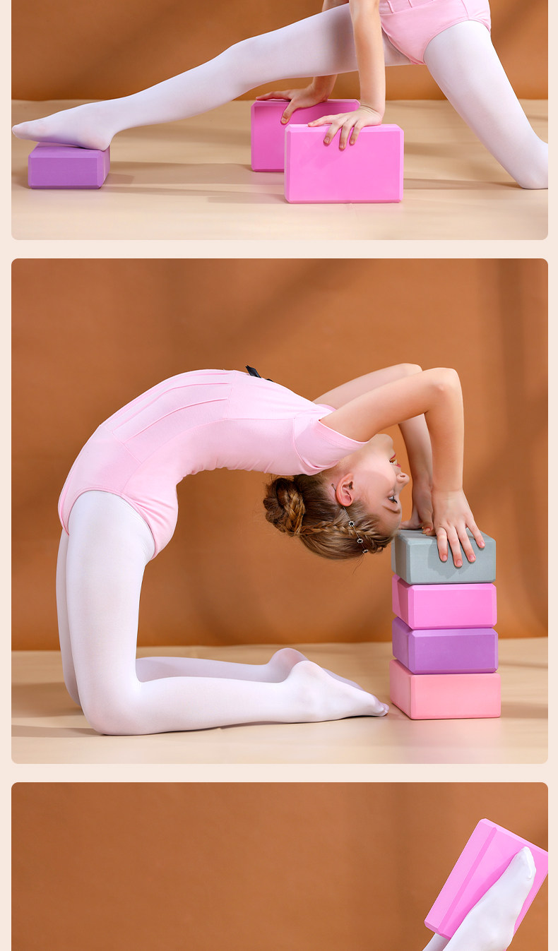 Arrowbash Blocchi Yoga 4 Pezzi | Schiuma EVA Alta Densità | 22,9x15,2x7,6 Cm | Per Pilates E Stretching - Foto 2