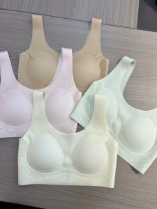 
Girls' Underwear Stage 2 and 3 Junior High School Students Breathable Sports Anti-Shock Vest Adolescent Girls Development Bra