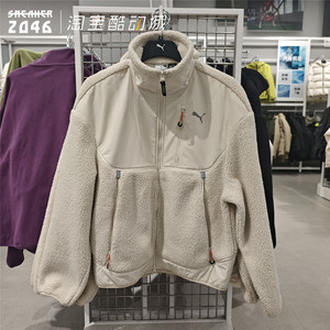 
PUAM Puma new autumn and winter outdoor style men's and women's velvet warm polar fleece casual cotton jacket 629733