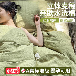 2026 New Four-Piece Bedding Set, Non-Pure Cotton, All-Cotton Duvet Cover, Suitable for All Seasons, Dormitory Three-Piece Set