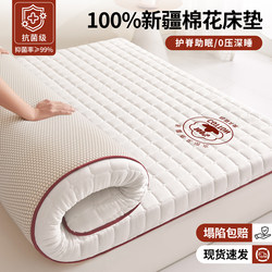 Xinjiang Cotton Mattress for Home Bedroom 1.5m X 2m Soft Cotton Pad Mattress Topper for Rental Housing