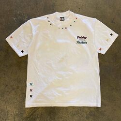 Overseas Order Surplus ~ Store Withdrawal, Export American-Style Trendy Heavyweight Pure Cotton Short-Sleeve T-Shirts, Unisex Versatile Tops