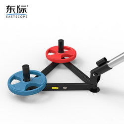 Eastworld No-Installation Barbell Training Landmine Rack Triangle Power Rack Core Strength Training Barrel Rack Deadlift Rowing