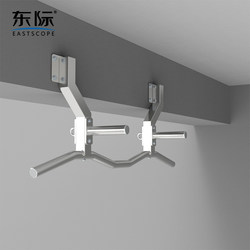 Dongji Stainless Steel Indoor Beam Upper Side-Mounted Multi-Position Pull-Up Horizontal Bar Wall-Mounted Fitness Single Bar Rack