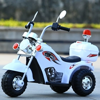Электрический мотоцикл, детский трехколесный велосипед, музыкальная детская полицейская машина, видеоигра, игрушка с сидением, 1-3 лет